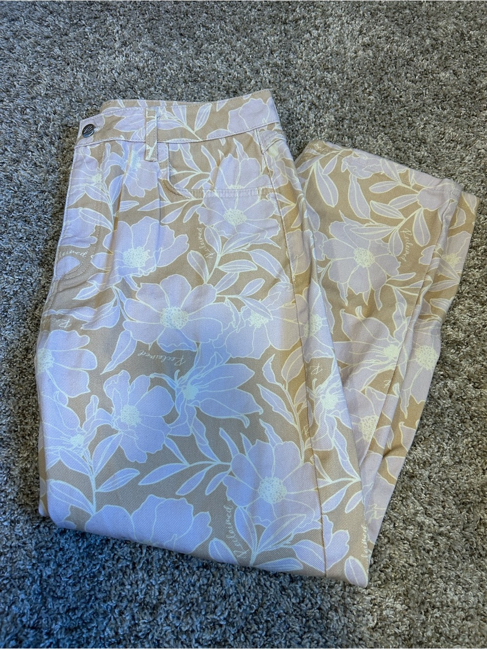 Reclaimed Vintage Floral Mom Jeans.